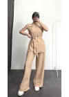 Alice Yelekli Takım - Bej