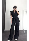 Alice Yelekli Takım - Siyah