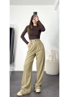 Anita Maskülen Palazzo Pantolon - Haki
