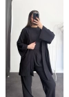 Anna Kimono Takım - Siyah