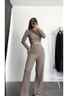 Ariel Basic Crop Takım - Vizon