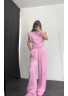 Asimetrik Drapeli Takım- Pembe