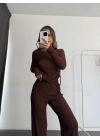 Bambi Büzgülü Takım - Kahve