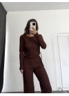 Bambi Büzgülü Takım - Kahve