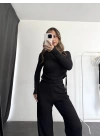 Bambi Büzgülü Takım - Siyah