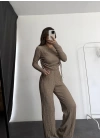 Bambi Büzgülü Takım - Vizon