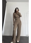 Bambi Büzgülü Takım - Vizon