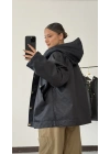 Barbour Kapişonlu Ceket - Lacivert
