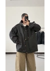 Barbour Kapişonlu Ceket - Siyah