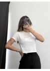 Basic Crop - Beyaz