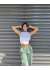 Beverly Crop - Beyaz