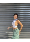 Beverly Crop - Beyaz