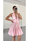 Beverly Kloş Elbise - Pembe