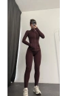 Blake Spor Tayt Takım - Bordo
