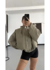 Bonne Oversize Ceket - Yeşil