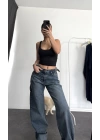 Boom Düşük Bel Baggy Jean - Kot