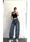 Boom Düşük Bel Baggy Jean - Kot