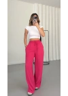 Britney Keten Pantolon - Fuşya