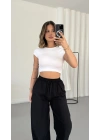 Britney Keten Pantolon - Siyah