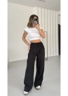 Britney Keten Pantolon - Siyah