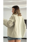 Buffy Bomber Ceket - Çağla Yeşili