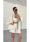 Camilla Gömlek Takım - Bej