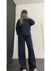 Carmen Taşlı Sweat Takım - Lacivert