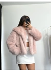 Celin Peluş Kürk - Pudra