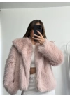 Celin Peluş Kürk - Pudra