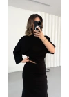 Claire Etekli Takım - Siyah