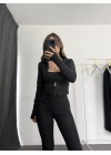 Corinna Tayt Takım - Siyah