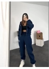 Couture Kapüşonlu Takım - Lacivert