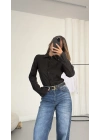 Daisy Casual Gömlek - Siyah