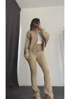 Darcy İspanyol Eşofman Takımı - Bej