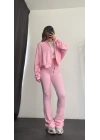 Darcy İspanyol Eşofman Takımı - Pembe