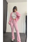 Darcy İspanyol Eşofman Takımı - Pembe