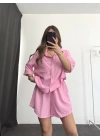 Dolphin Şortlu Takım - Pembe