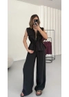 Dora Yelekli Takım - Siyah