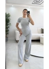 Elsie Biyeli Basic Takım - Gri