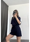 Gail Şortlu Takım - Lacivert
