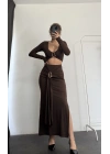 Gianna Toka Detay Takım - Kahve