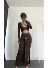 Gianna Toka Detay Takım - Kahve