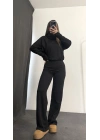 Grace Uzun Yaka Takım - Siyah