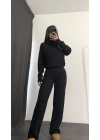 Grace Uzun Yaka Takım - Siyah