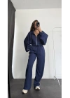 Haley Şeritli Eşofman Takımı - Lacivert