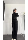 Hanna Taşlı Takım - Siyah
