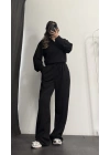 Hilda Polo Yaka Takım - Siyah