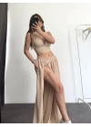 Hope Dekolte Takım - Bej