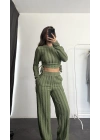 Janna Büzgülü Takım - Yeşil
