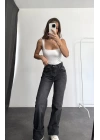 Jazz Wide Leg Jean - Füme